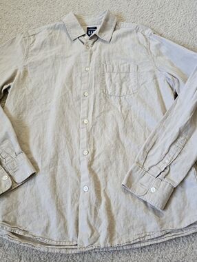 GAP Linen Cotton Button Down Size Medium